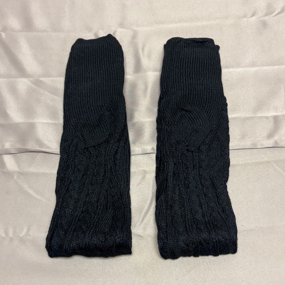 Bundle of Ten Black Cable Knit Socks - Picture 5 of 5